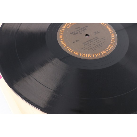 Brahms David Oppenheim Clarinet Quintet In B-Minor Budapest String 12" LP Record - Picture 11 of 11